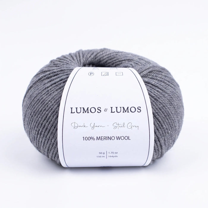 Lumos Dark Yarn — Steel Grey (NEW)