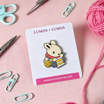 Load image into Gallery viewer, Knitting Bunny
