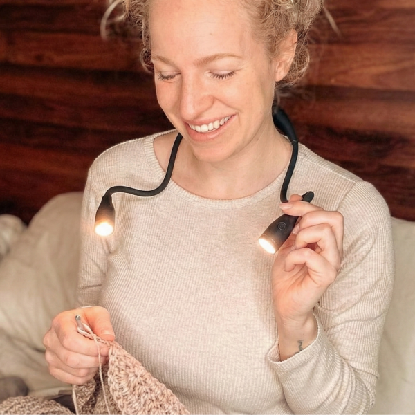 Lumos Knitting Light — Black